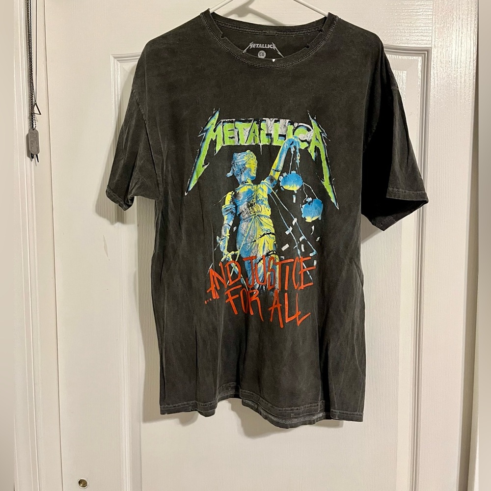 Large Metallica And Justice print